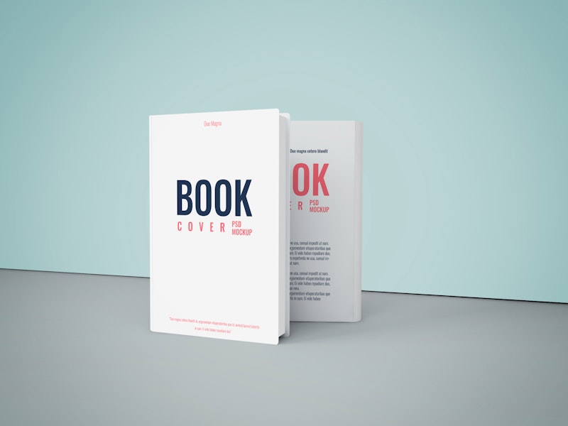 Book Cover PSD Mockup preview