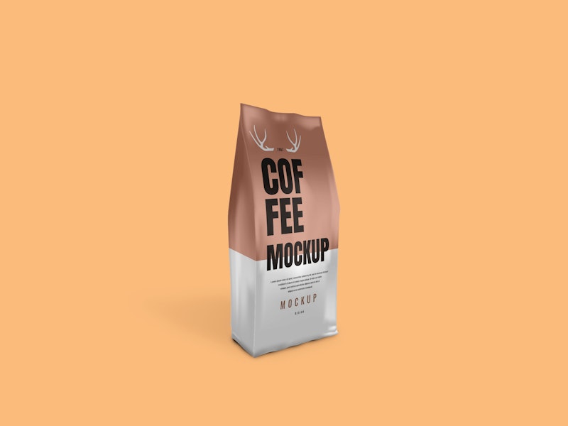 Coffee Bag PSD Mockup preview