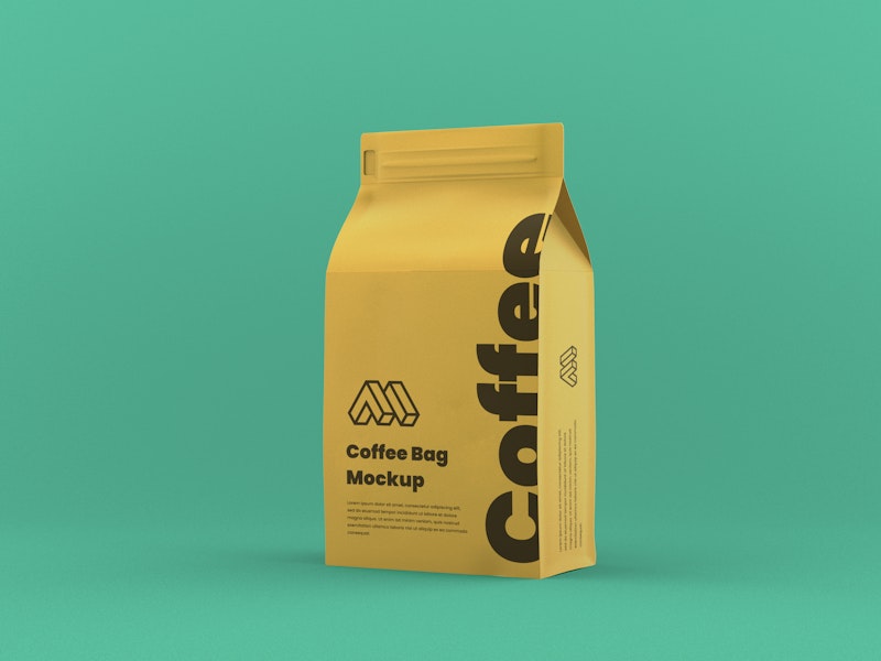 Coffee Package PSD Mockup preview