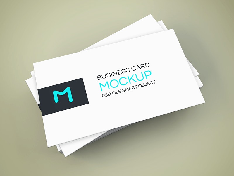 Elegant Business Card Mockup preview
