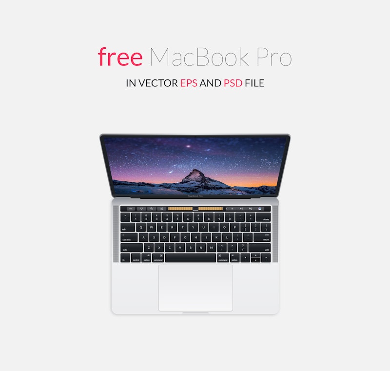 Download Free Macbook Pro Mockup Graphberry Com