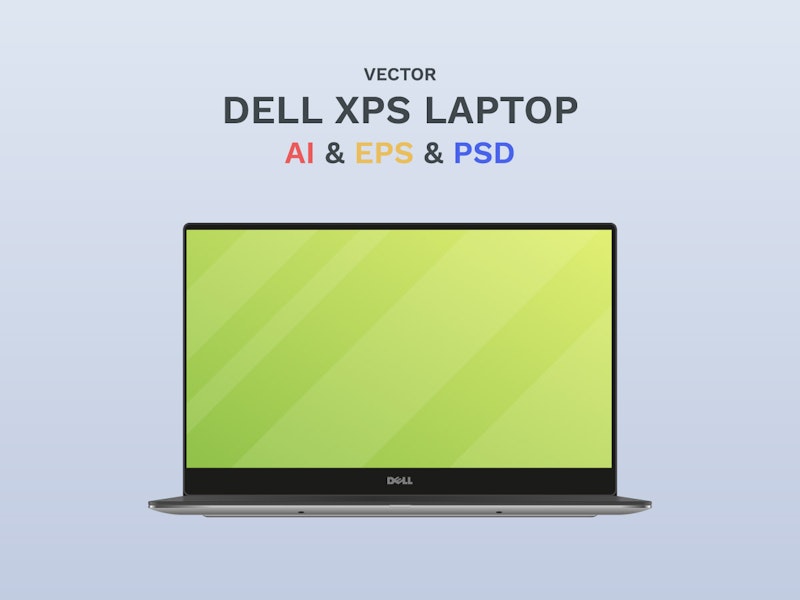 Free Vector Dell Laptop preview