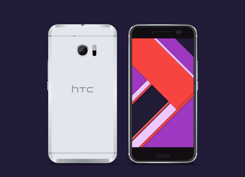 Free Vector HTC 10 Model preview