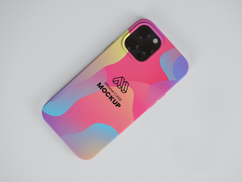iPhone Case PSD Mockup preview