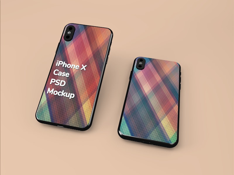 iPhone PSD Case Mockup preview