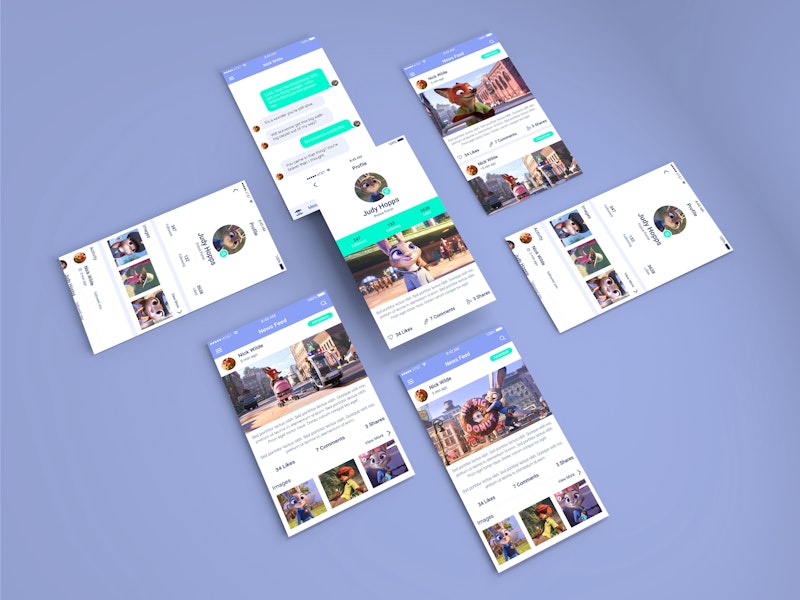 Download Isometric App Mockup Graphberry Com