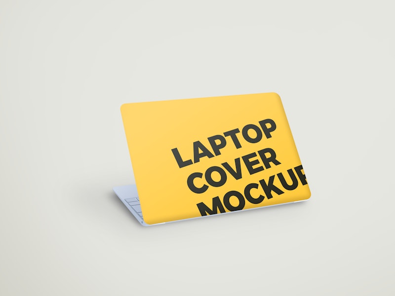 Laptop Sleeve PSD Mockup, Leaned – Original Mockups
