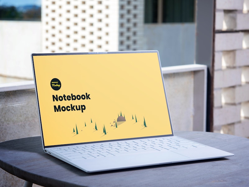 Download Notebook Psd Mockup Graphberry Com