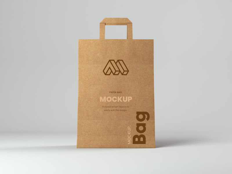 Download Shopping Paper Bag Mockup Graphberry Com