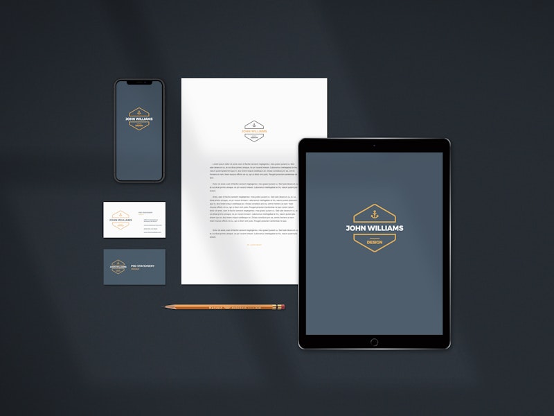 Download Stationery Scene Psd Mockup Graphberry Com PSD Mockup Templates