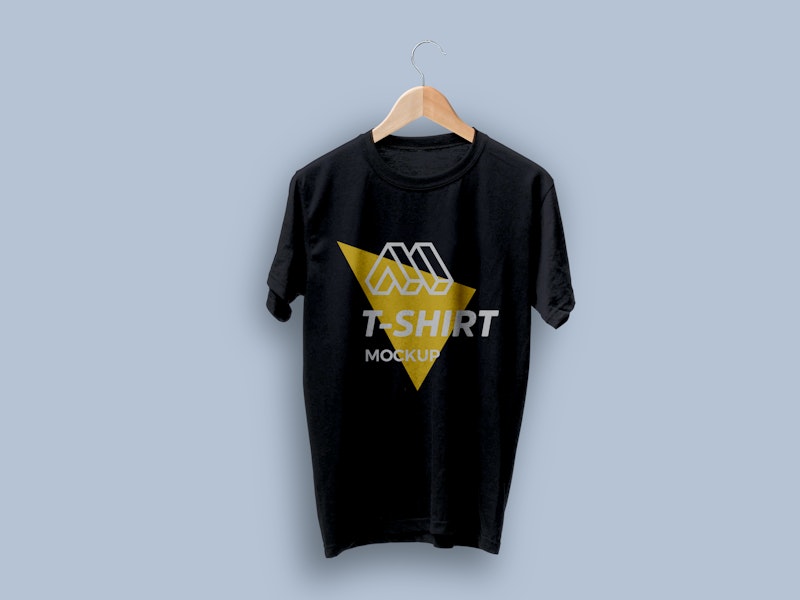 T-shirt on Hanger Mockup preview