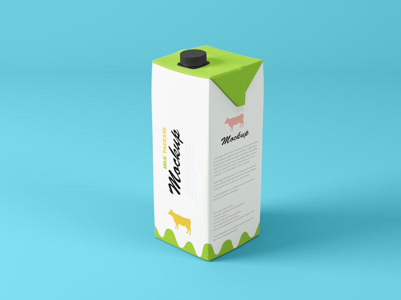 Download Tetra Pak 1L Package Mockup - graphberry.com