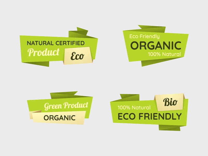 Vector Eco Labels preview