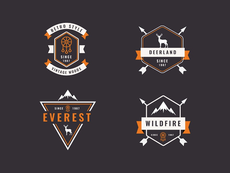 Vector Vintage Insignias preview