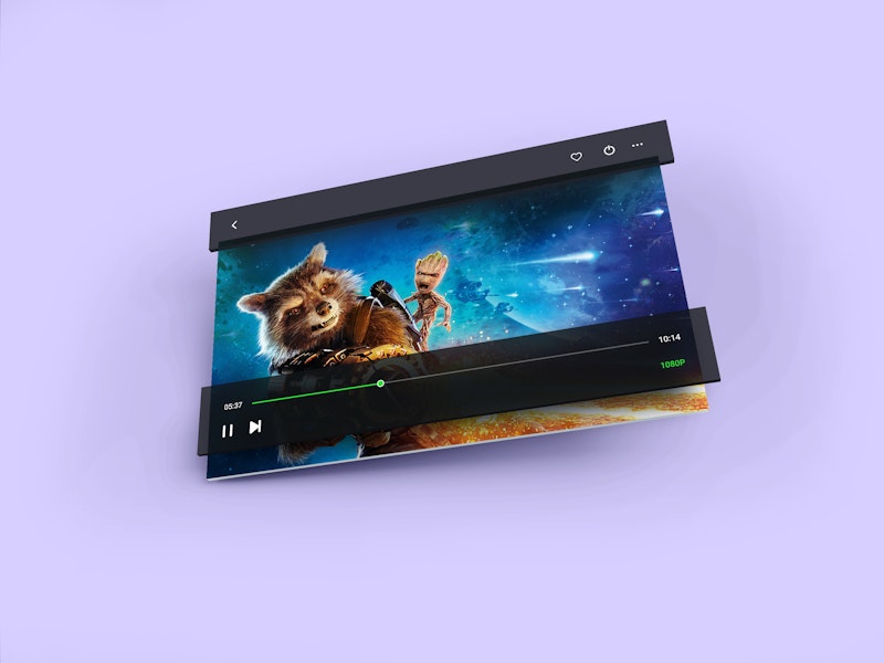 Video Player Mockup preview