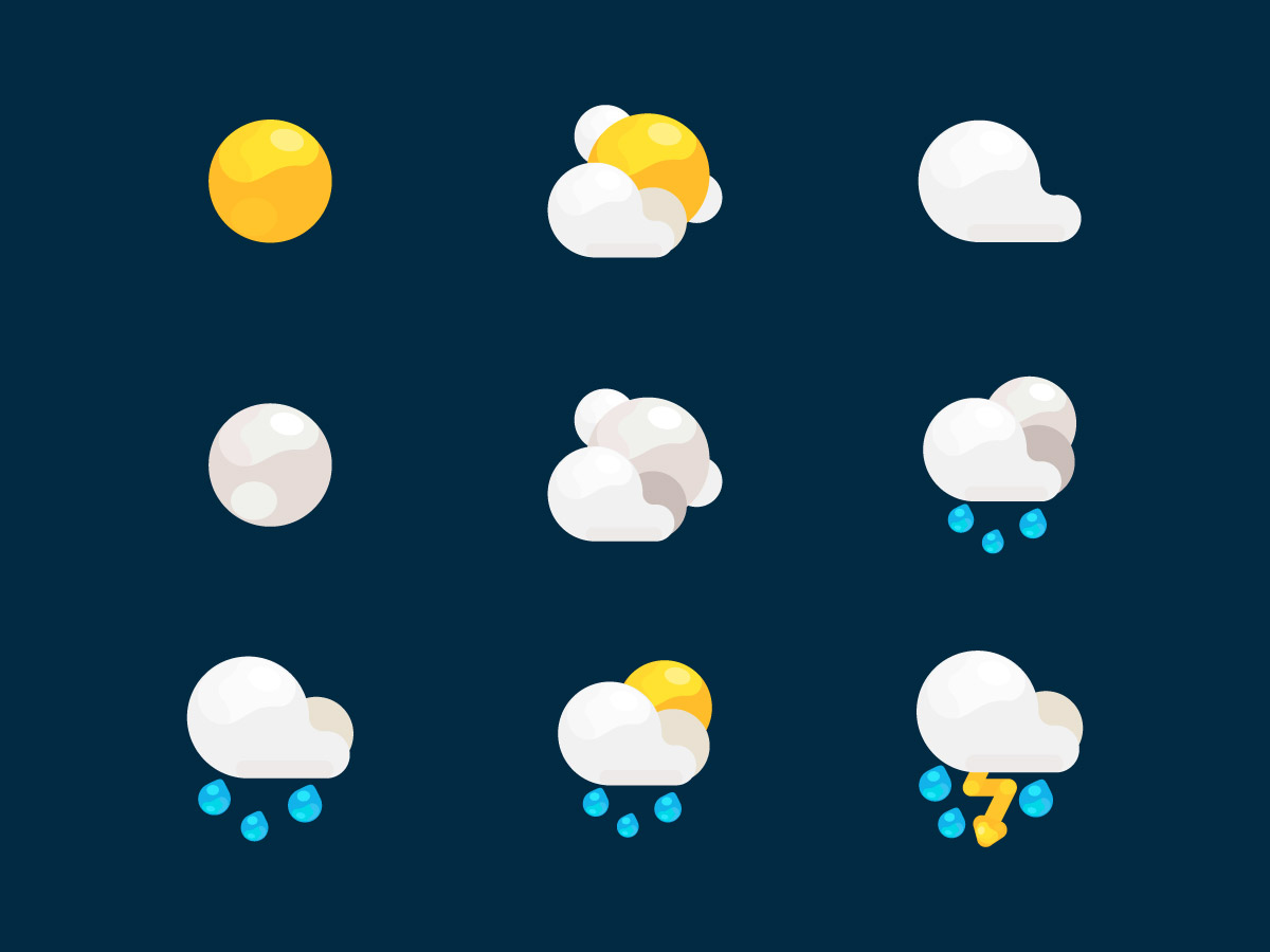 Galaxy Weather Icon